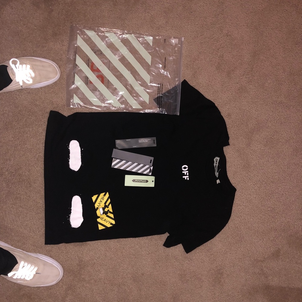 Off-white mirror heavy shirt